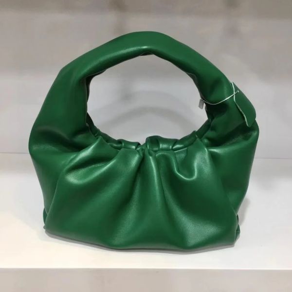 Monogrammed Letters Pouch Genuine Soft Leather Women Cloud Bag New Handbag Fashion Hand Purse Clutch Bag Dumpling Shoulder BagORANGE_4000549267192 41X20X17CM