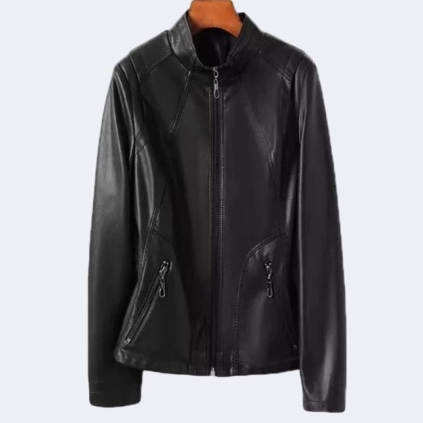 Élan Leather Coat