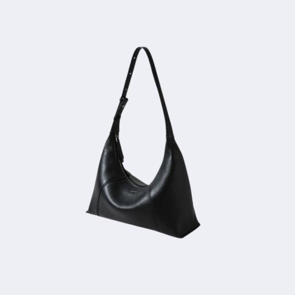 Natural Cowhide Leather Mini Shoulder Bag – Underarm Tote