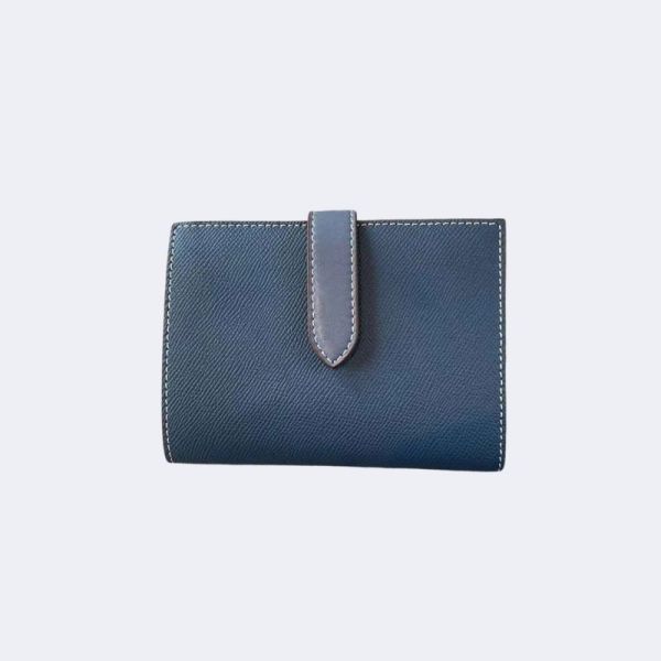 Luxury EPI Leather Travel Passport Wallet – Custom Name Credit Card Holder with Personalized Initials for Women