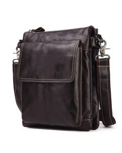 Men's Retro Crossbody Bag - Large Capacity Messenger Shoulder Bag